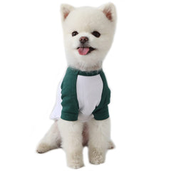 Lucky Petter dog cotton shirt front view demonstrates breathable comfort for daily wear
