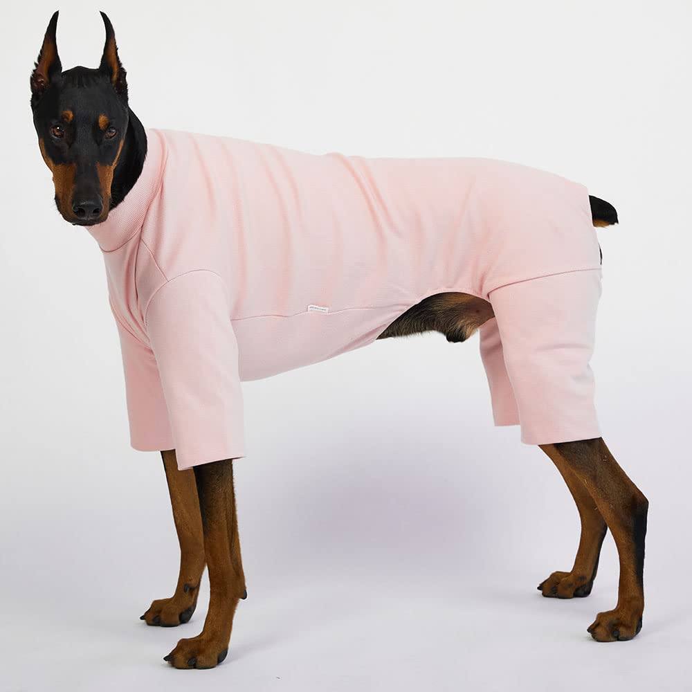 Lucky Petter durable stitching close-up highlighting long-lasting dog pajamas.