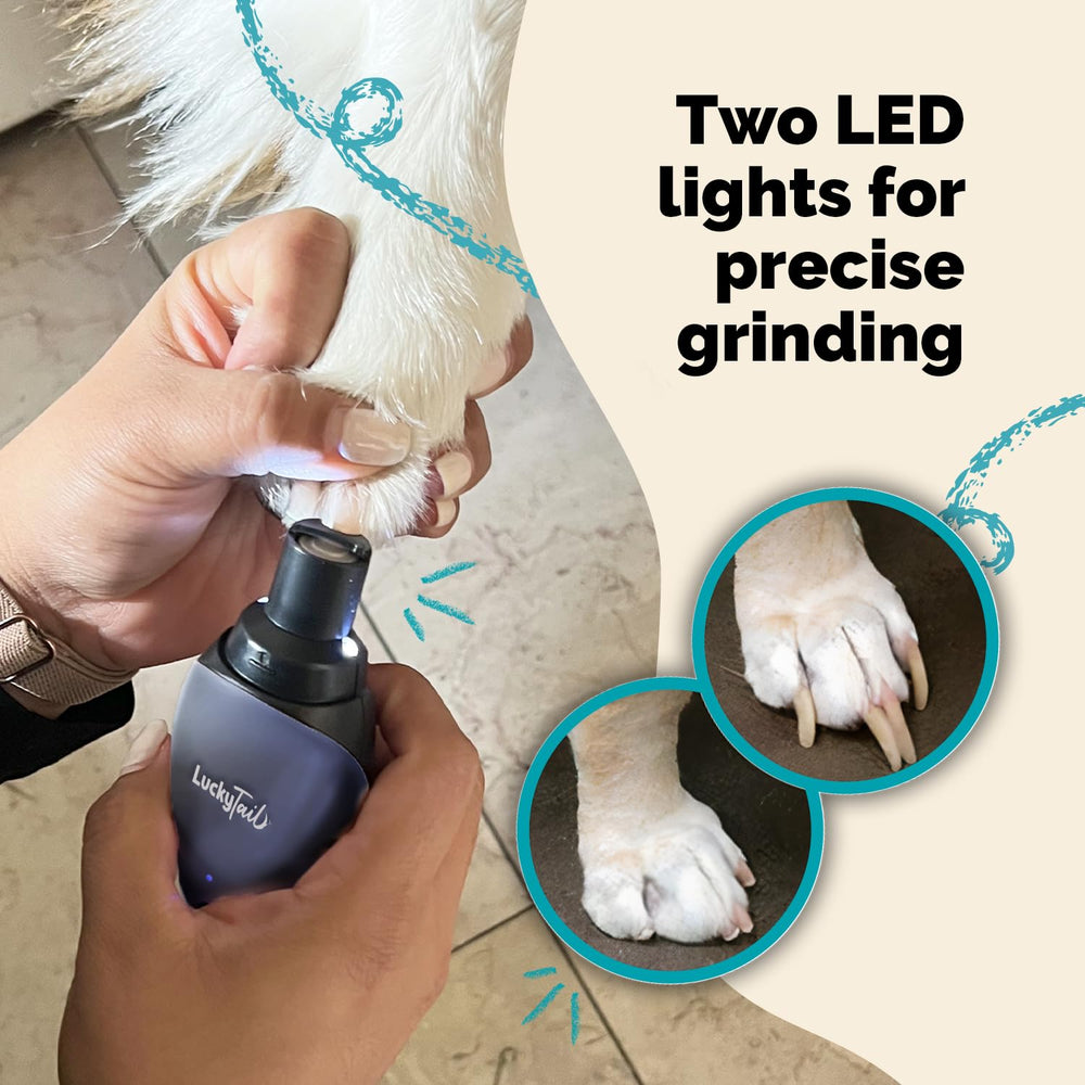 LUCKY TAIL nail grinder ergonomic design for comfortable handling