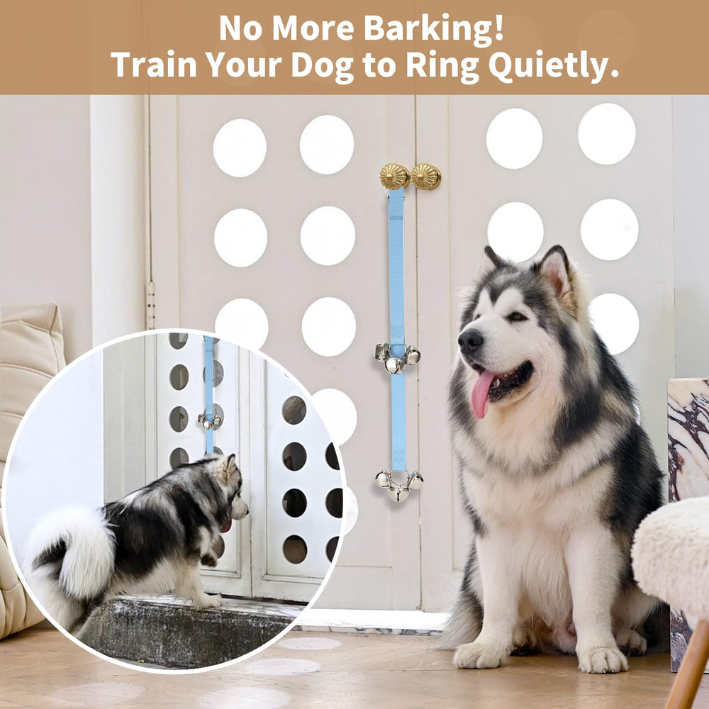 Luckyiren durable bells and straps built for daily pet use