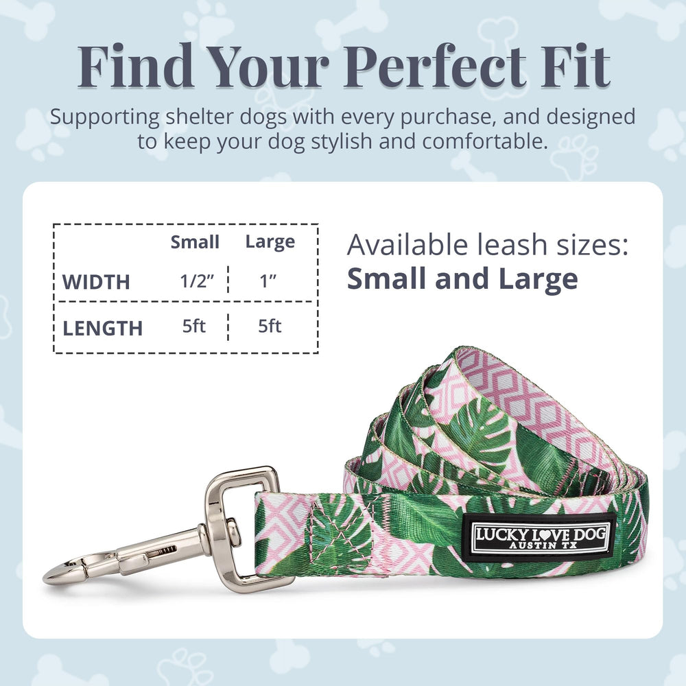 Lucky Love Dog leash soft-grip makes control natural during walks