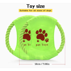 LuckyOpt green cotton rope teether supports gentle teething and oral interaction.