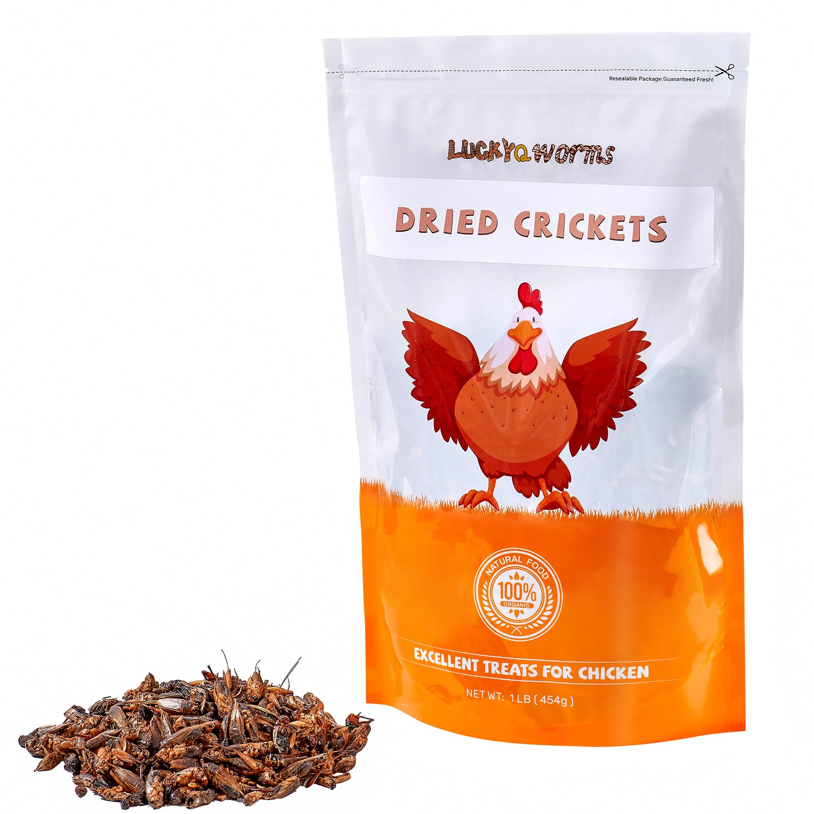 LuckyQworms long-lasting freshness preserves quality for months in moisture-controlled packaging.