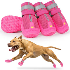 LUCKYPAW zapatos-perro-malla-aire, mantienen las patas frescas durante paseos.