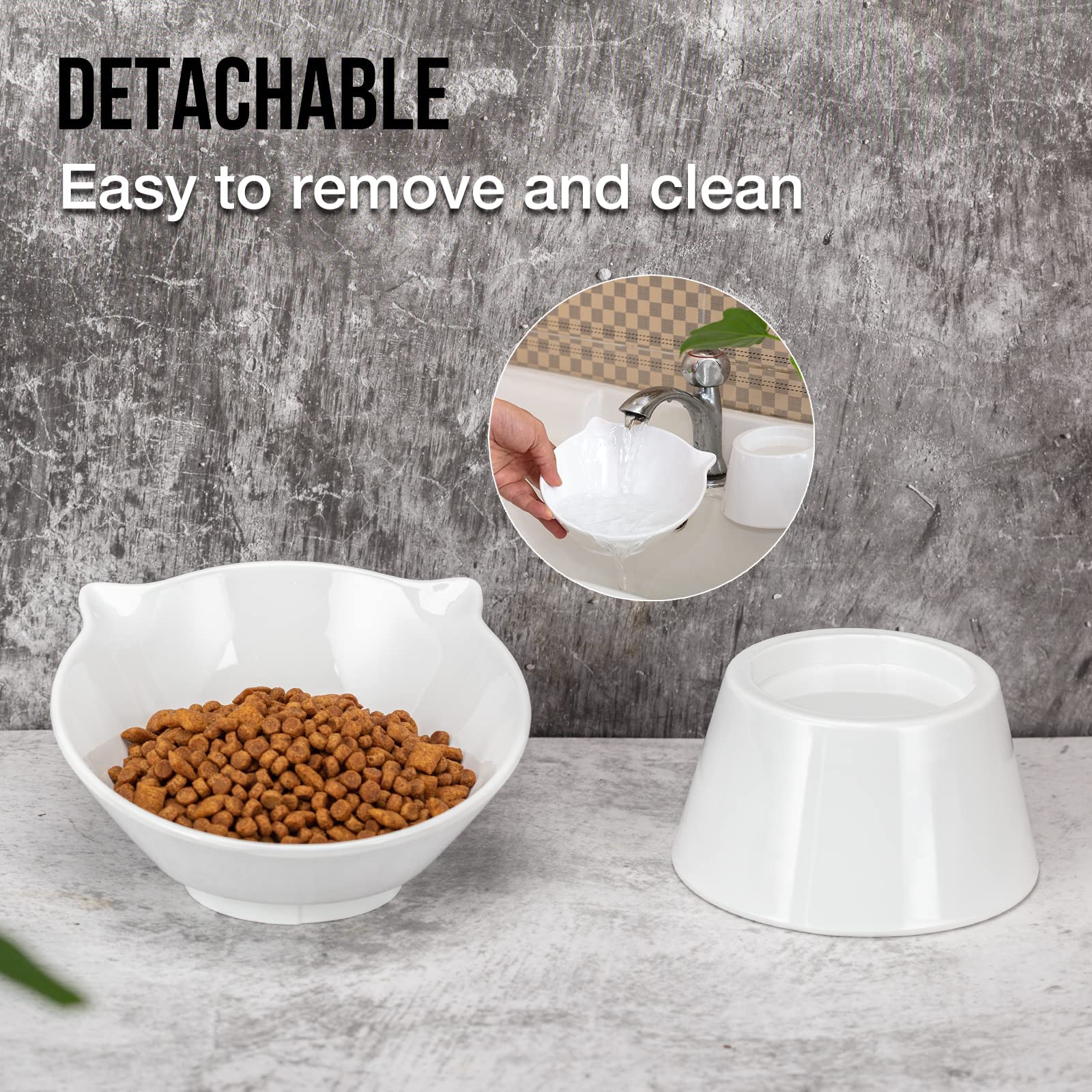 LuckyPots cute cat-shaped bowl design enhances home decor