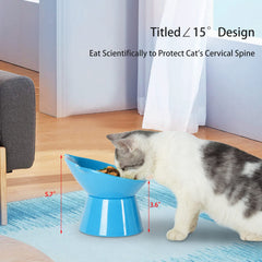 LuckyPots non-slip-base blue bowl keeps meals steady during use.