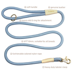 Lucpawz Special Nylon Material closeup highlights durability for long walks and hikes.