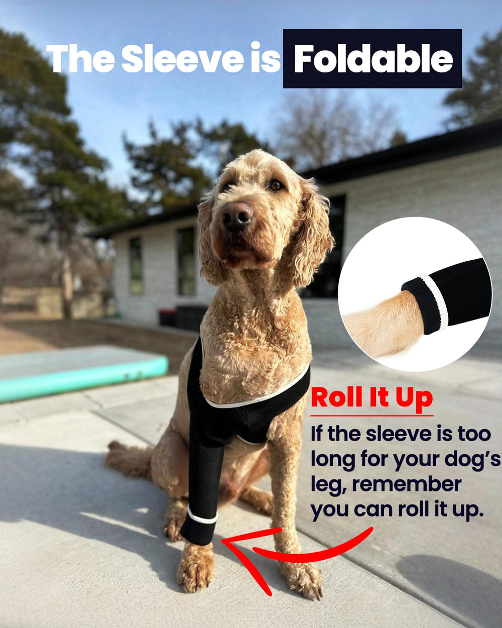 LufeLux surgical-style-fit sleeve shows gentle pressure to support comfort during recovery.