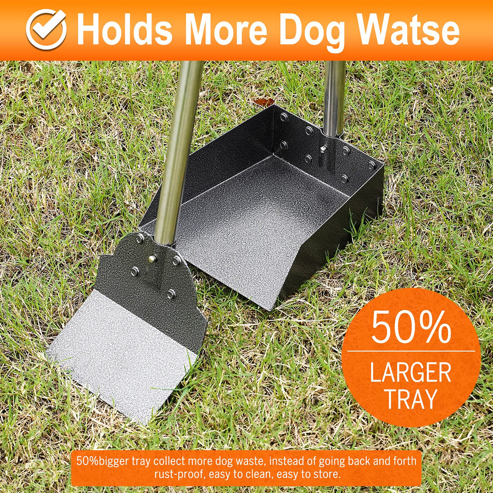 LUFFWELL versatile surface use for grass, dirt, gravel cleanup.