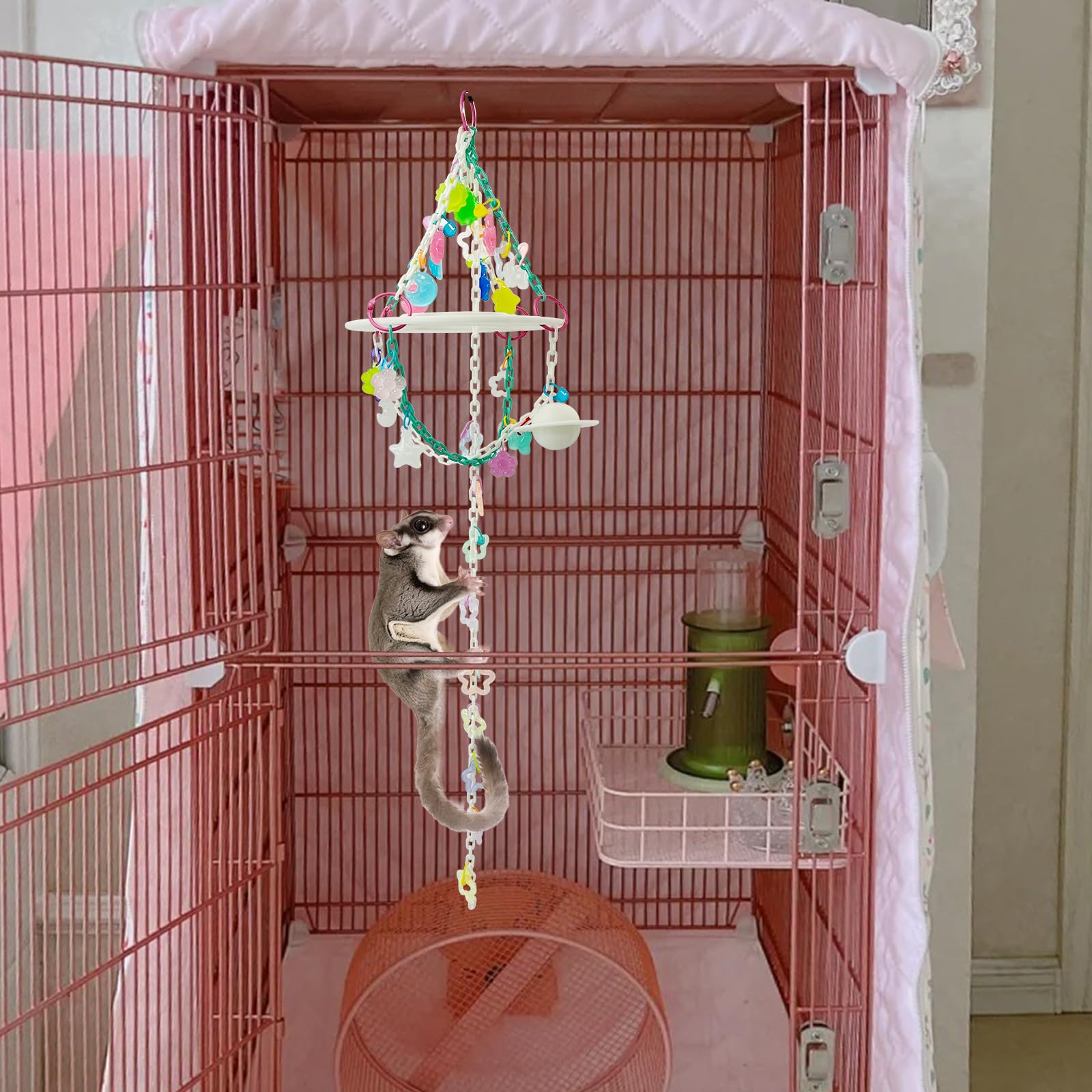 LUKHMELF easy-installation-hanging-hook demonstrates quick cage setup