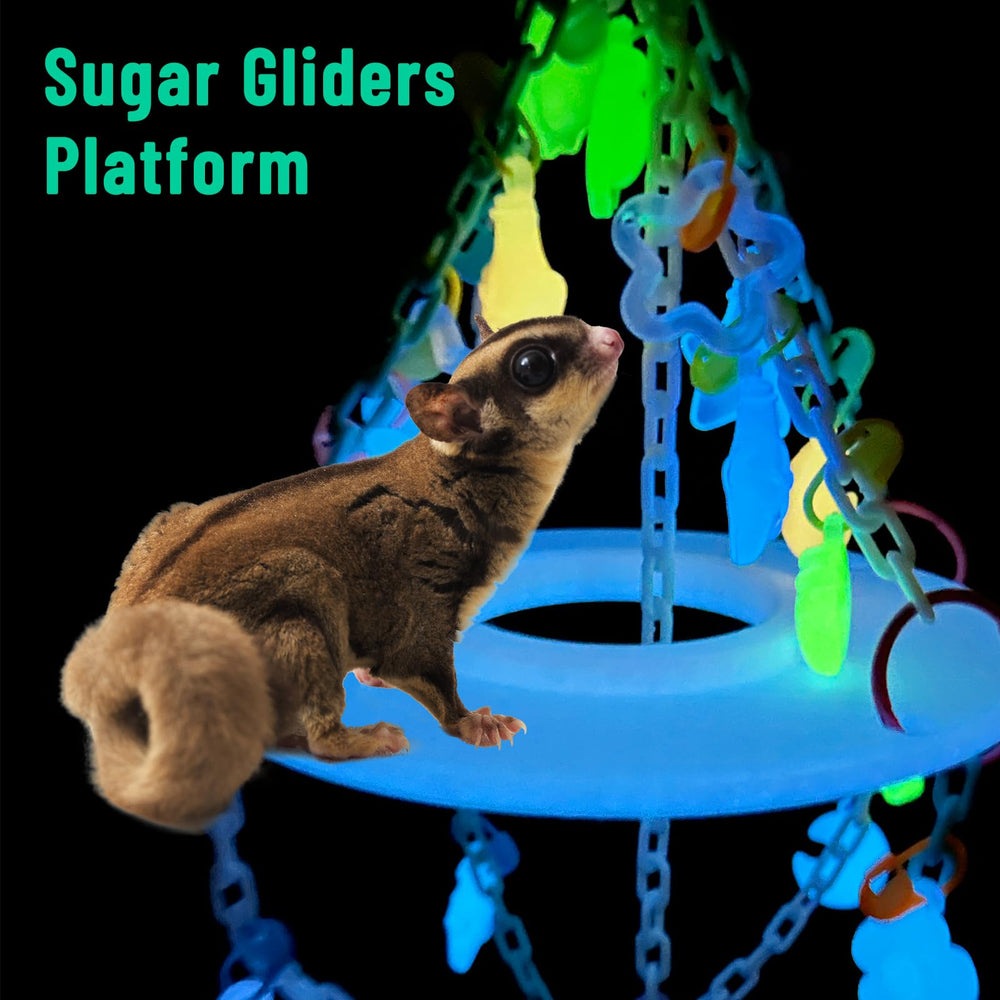 LUKHMELF sugar-glider-tower-climbing-chain promotes active climbing play