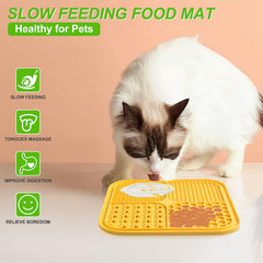 LUKITO cat peanut butter lick pad emphasizes boredom relief and enrichment