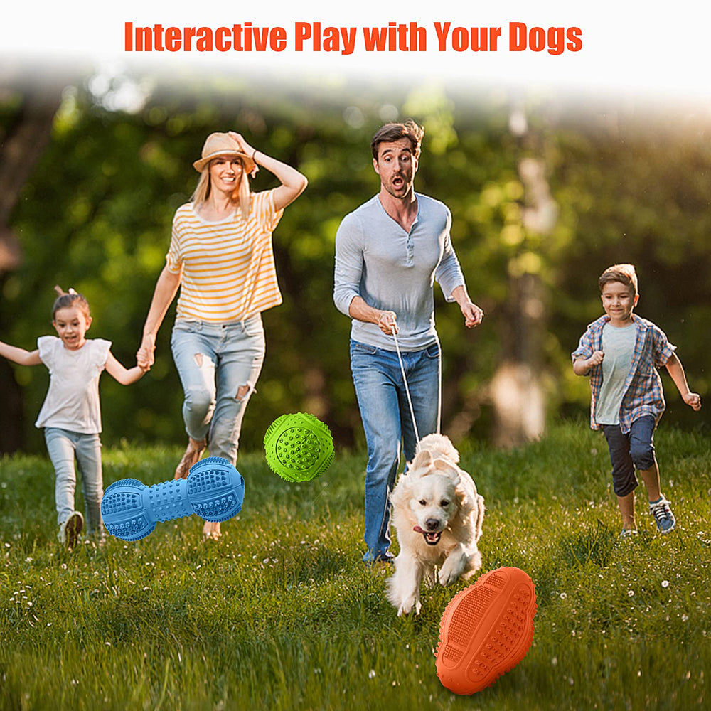 LUKITO 3-pack dog toy as a thoughtful gift for dogs.