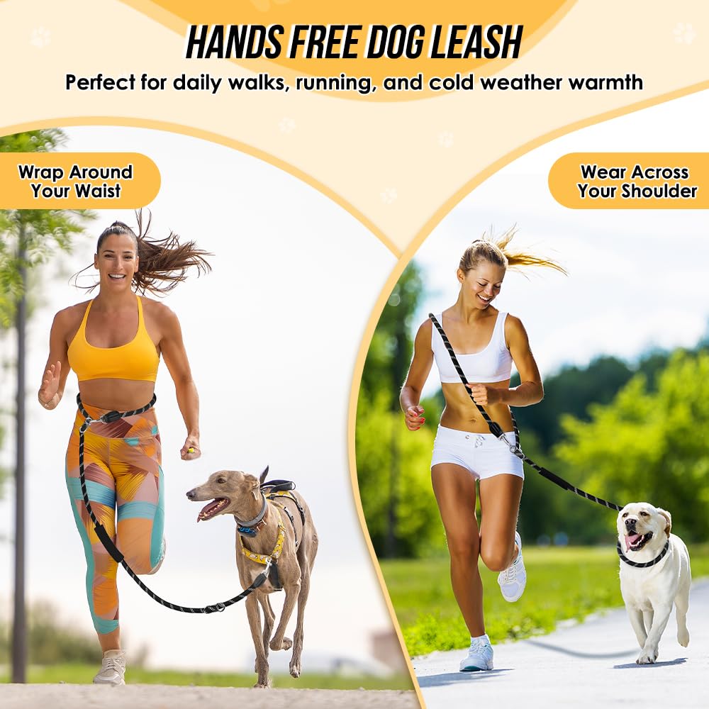 Lukovee adjustable training lead showing flexible no-pull design for control.