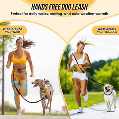 Lukovee adjustable training lead showing flexible no-pull design for control.