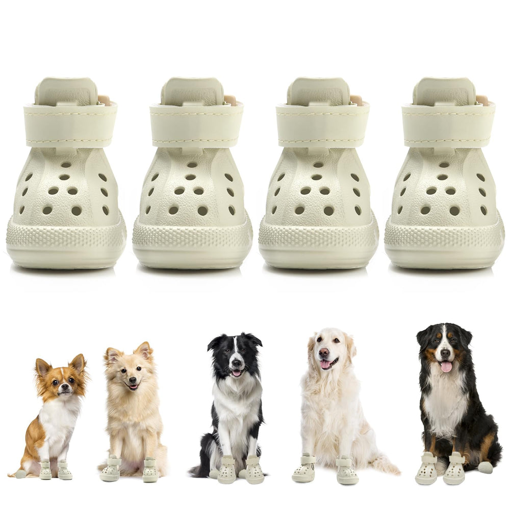Lukovee dog shoes show breathable upper for cooler paws on hot days