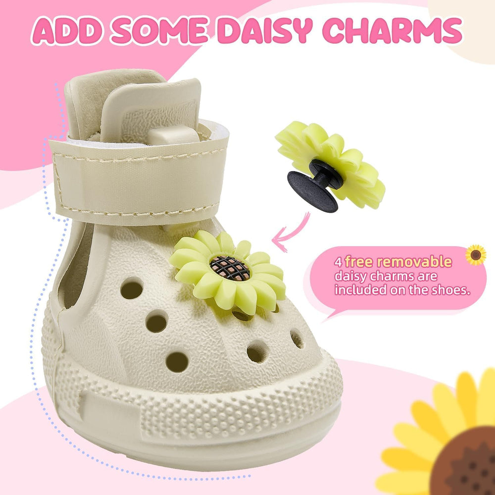 Lukovee dog shoes illustrate secure adjustable straps for a snug fit