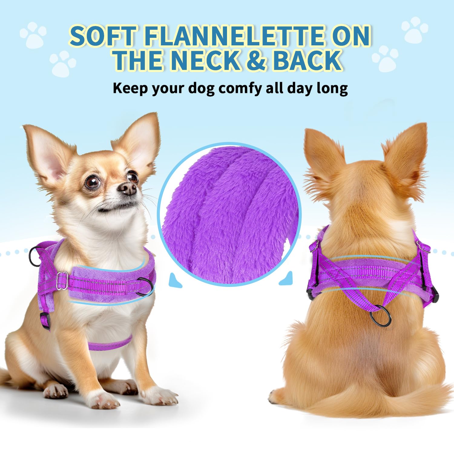 Lukovee Head Through Design purple offers easy on and off.