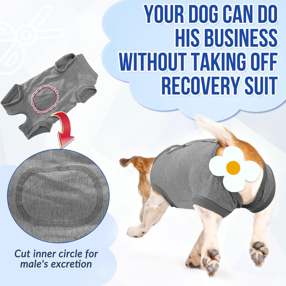 Lukovee recovery suit features soft breathable fabric for calmer post-surgery comfort.