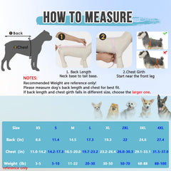 Lukovee Recovery Suit dogs toilet-space back area allowing bathroom breaks without removal.