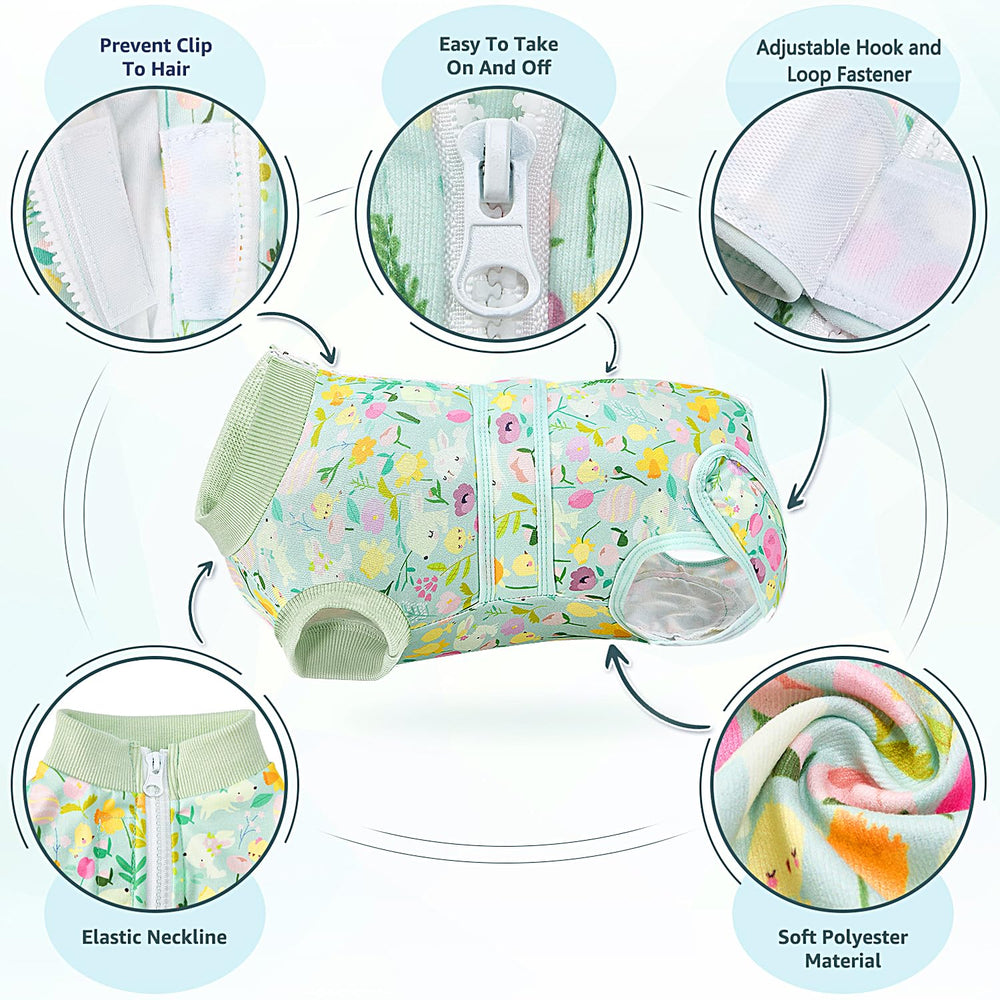 Lukovee Recovery Suit demonstrates universal-fit back area for easy bathroom breaks