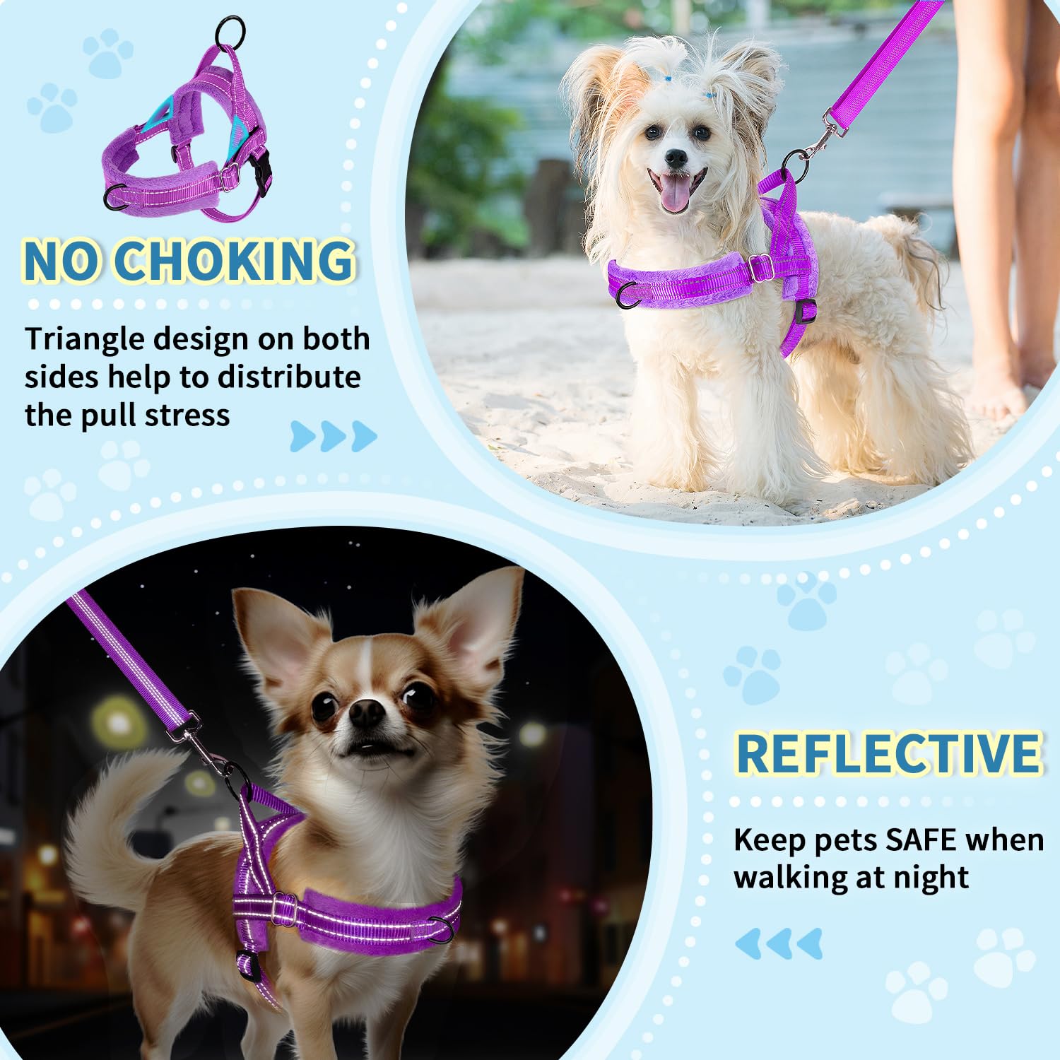 Lukovee Triangle Pull Distribution purple provides balanced pressure during pulls.