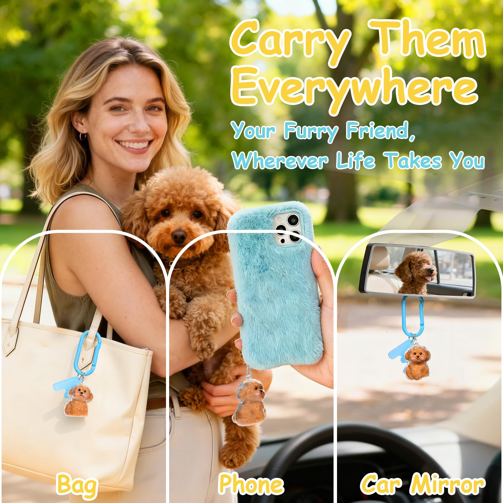 LumaCore compact keepsake travels on bags and car interiors.