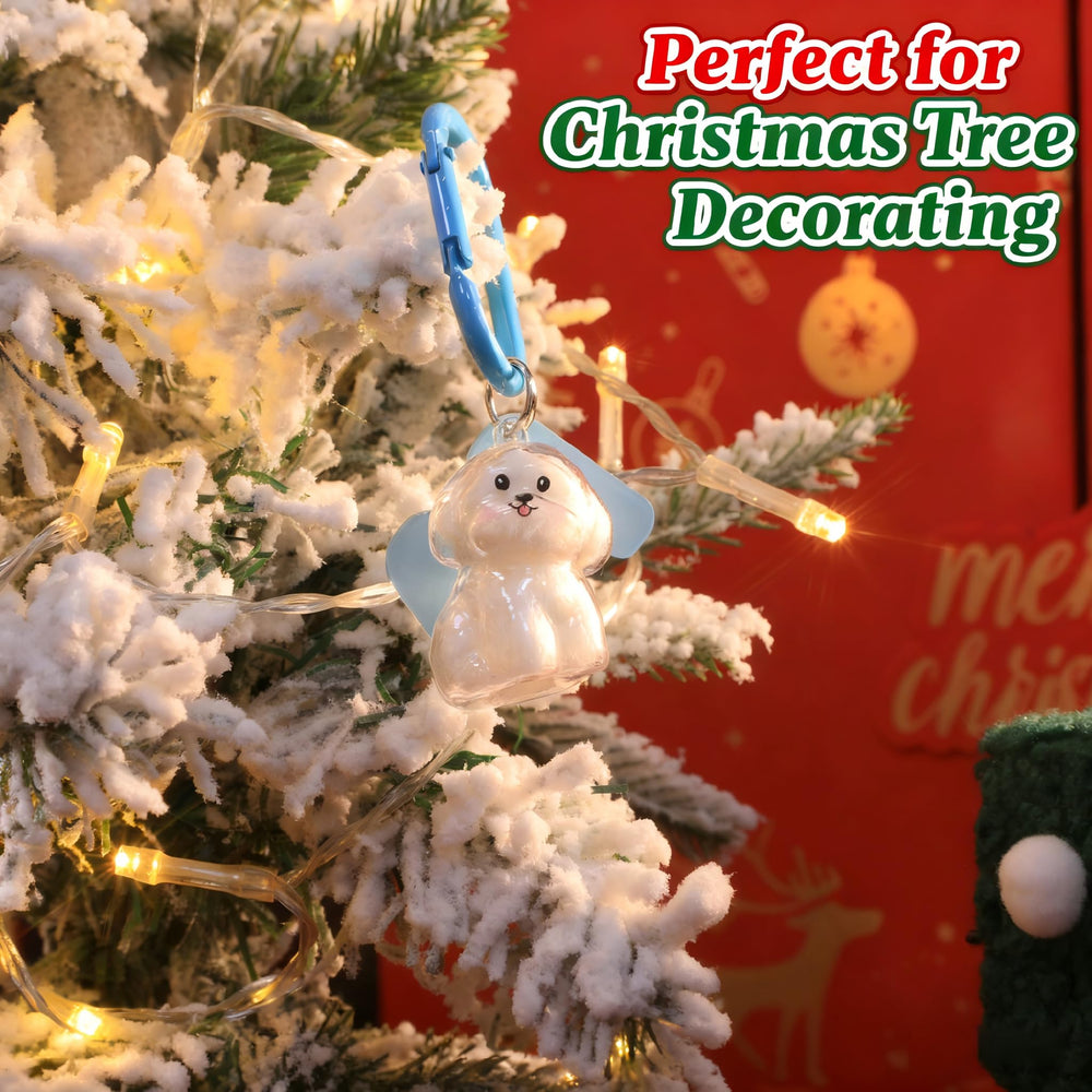 LumaCore tree ornament showcases the fur keepsake for holiday remembrance.
