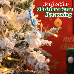 LumaCore tree ornament showcases the fur keepsake for holiday remembrance.