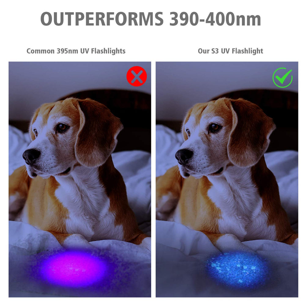 LUMENSHOOTER S3 optical-lens-clarity highlights urine stains with purer light color
