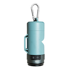 Lumi Pawtners blue waste-bag-holder-full-roll ready for hygienic cleanups on walks.