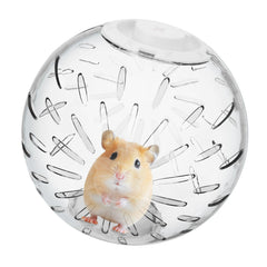 LummiPlay hamster ball 7.9-inch outer view shows its transparent body for monitoring.