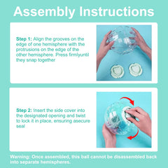 LummiPlay hamster ball running action captures a small pet in motion.
