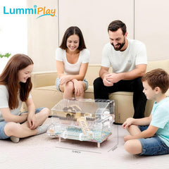 LummiPlay exercise wheel promotes gentle activity and routine movement for small pets.