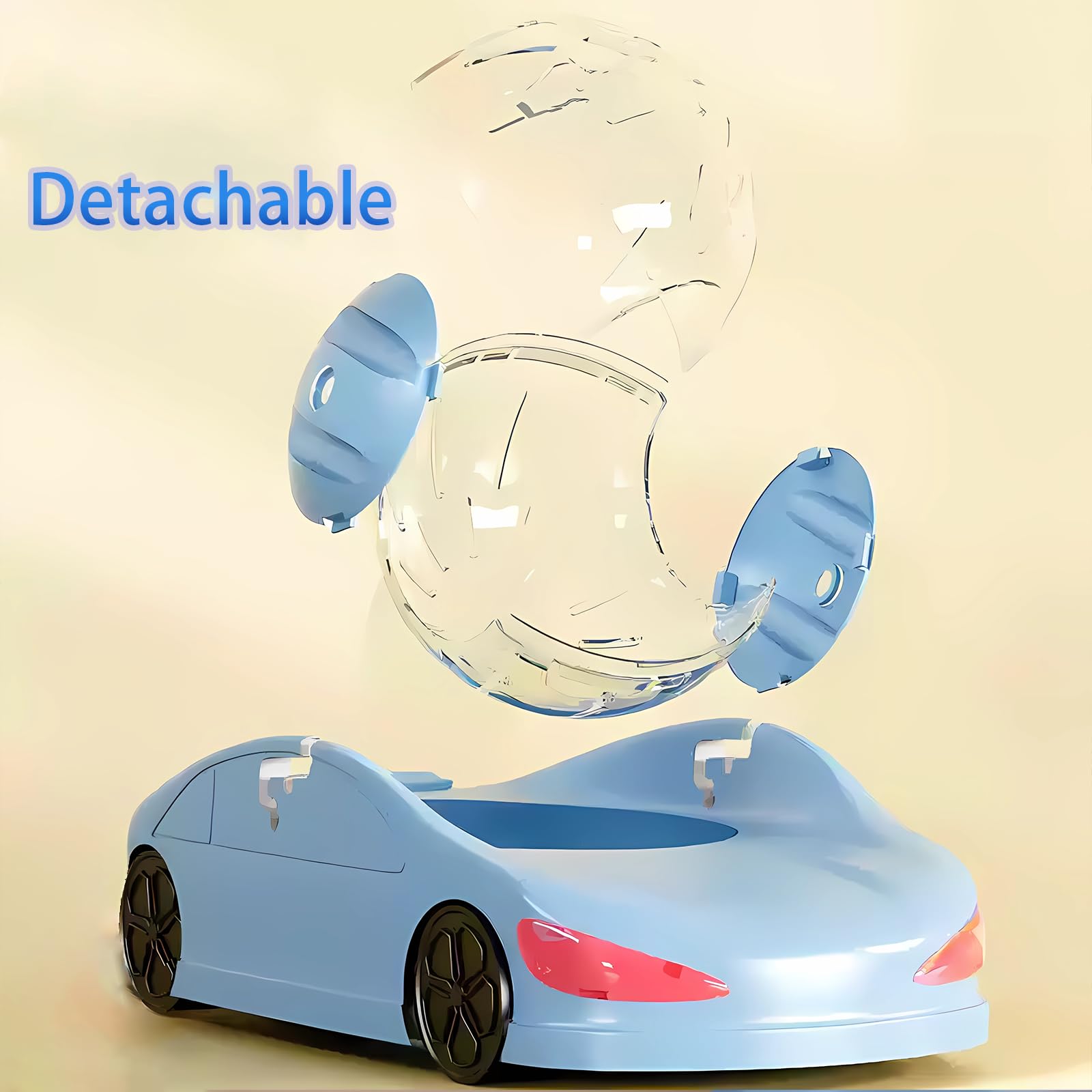 LummiPlay hamster exercise car compact size fits small habitats.