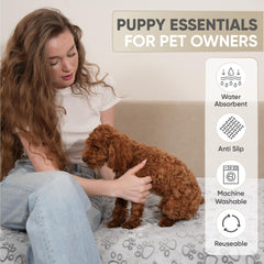 LUNA FUR eco-friendly washable pads reduce waste while protecting furniture and floors.