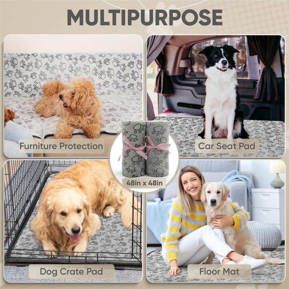 LUNA FUR machine-washable pads stay absorbent after repeated cycles for busy households.