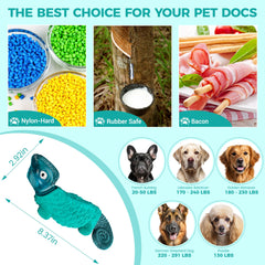 LunaPaw lizard-toy texture helps clean teeth and massage gums.