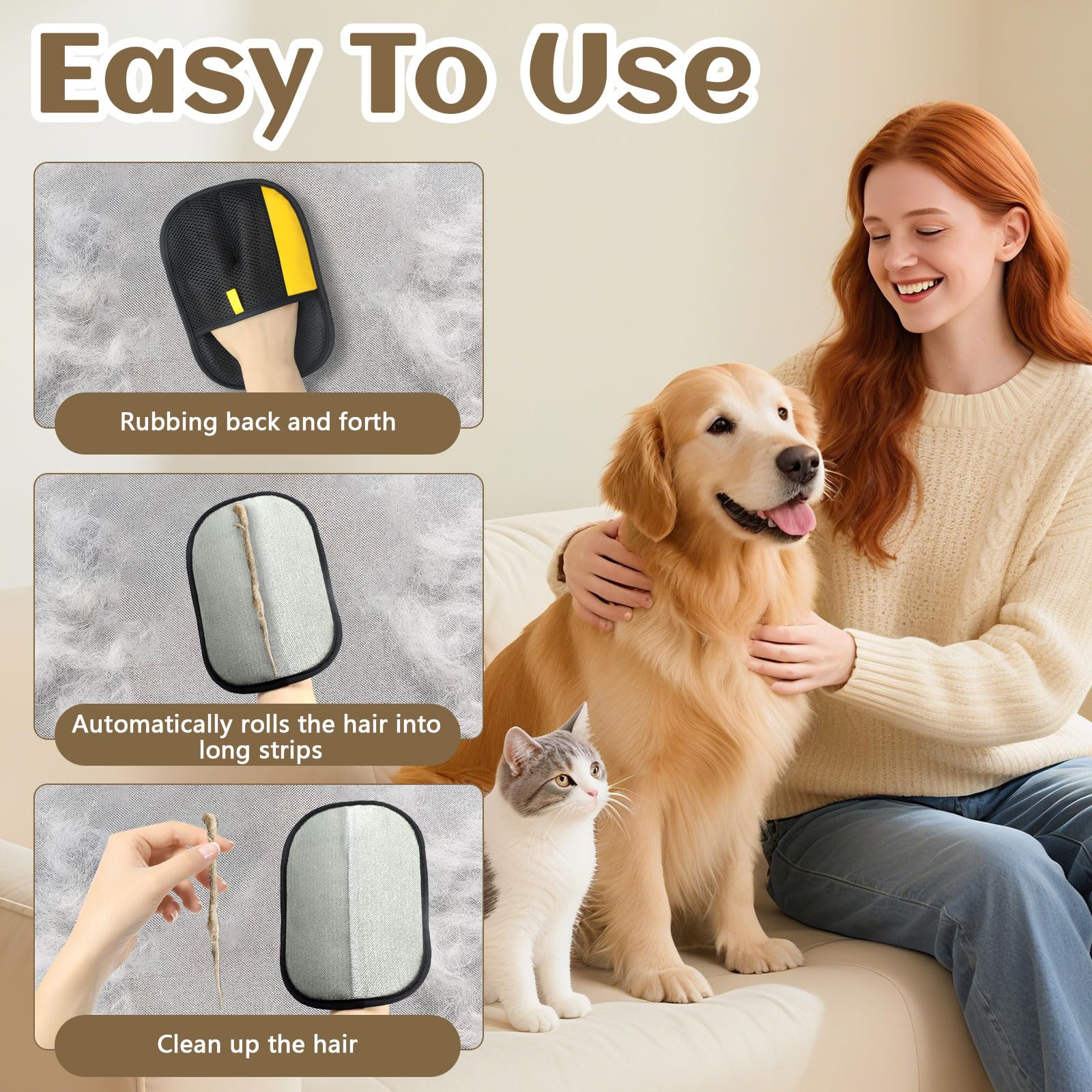 LUOMRTAN easy-clean quick-dry design allows fast reuse after rinsing.
