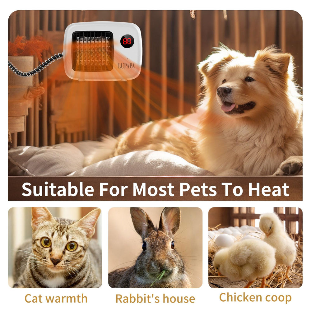 LUPAPA versatile for dog houses, cat cages, coops, and more.