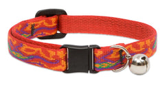 LupinePet Go Go Gecko collar buckle detail showing breakaway safety