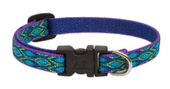 LupinePet Rain Song collar close-up highlighting durable weave for small dogs.