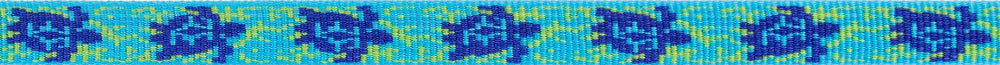 Detalles de borde cosidos en LupinePet Originals Turtle Reef para proteger pelaje.