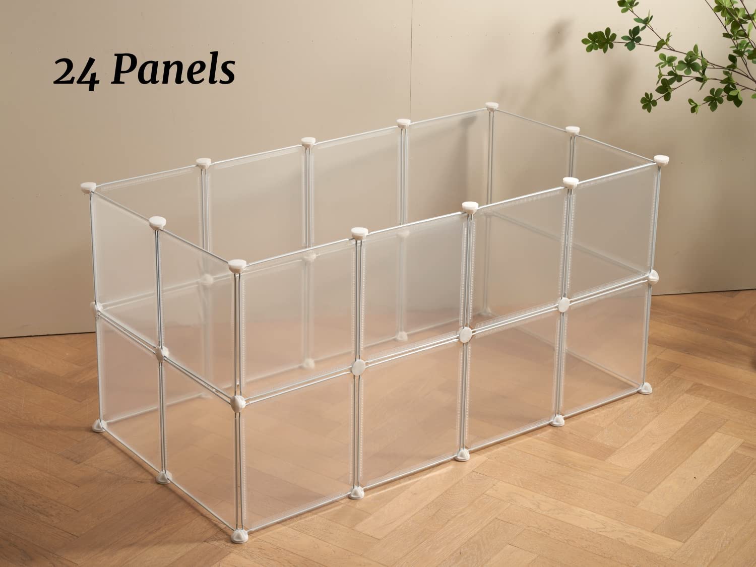 LURIVA rabbit and puppy playpen multiuse for versatile pet spaces.