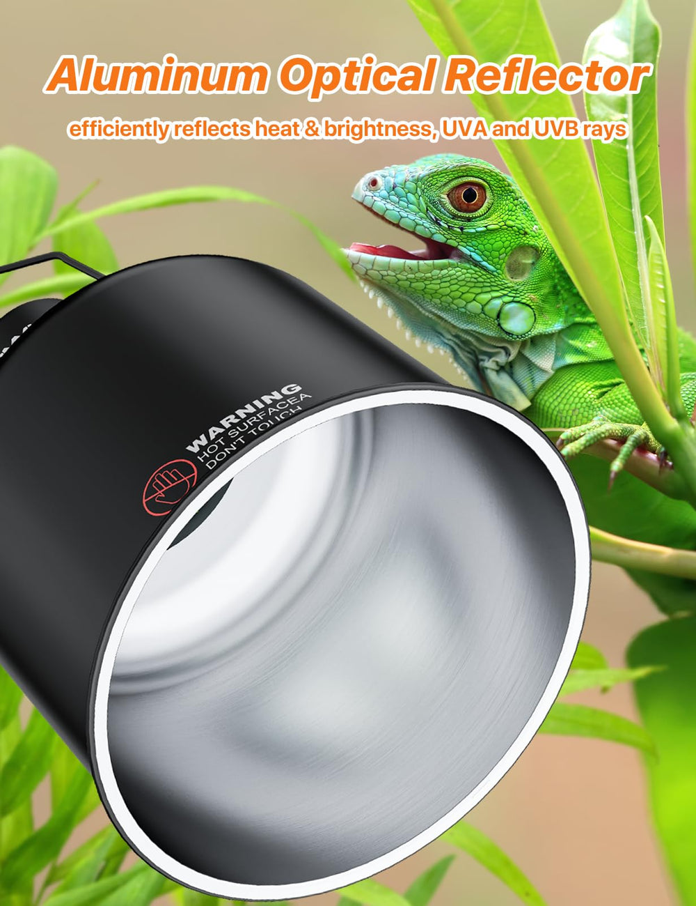 LURMMUE 2-pack in-terrarium setup demonstrates versatile placement for multiple species