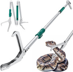 LURMMUE 90-inch snake grabber tool extended length for safer wildlife handling
