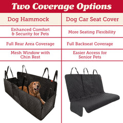 Lusso Gear padded mesh headrest keeps pets comfy with improved visibility