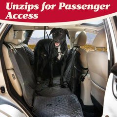 Lusso Gear side flaps contain liquids and mess for easy cleanup