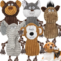 Luudoogs 5-pack monkey toy close-up for interactive play and stimulation.