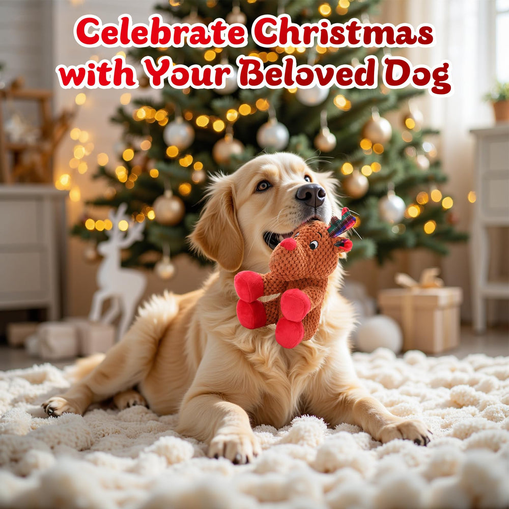 Luudoogs Christmas dog toy antlers detail offers festive appeal for gifting